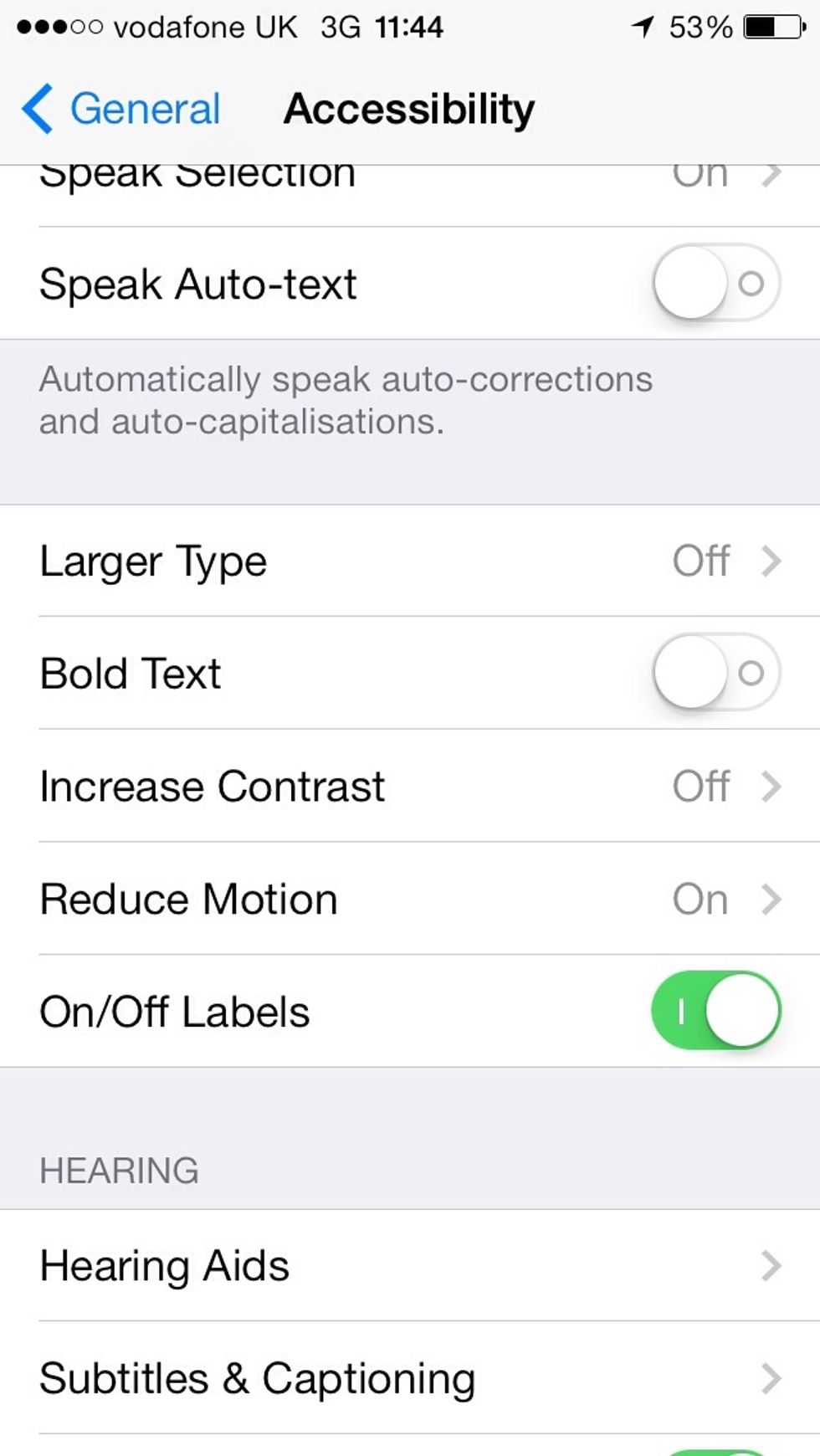 Then enable the check mark for Bold Text