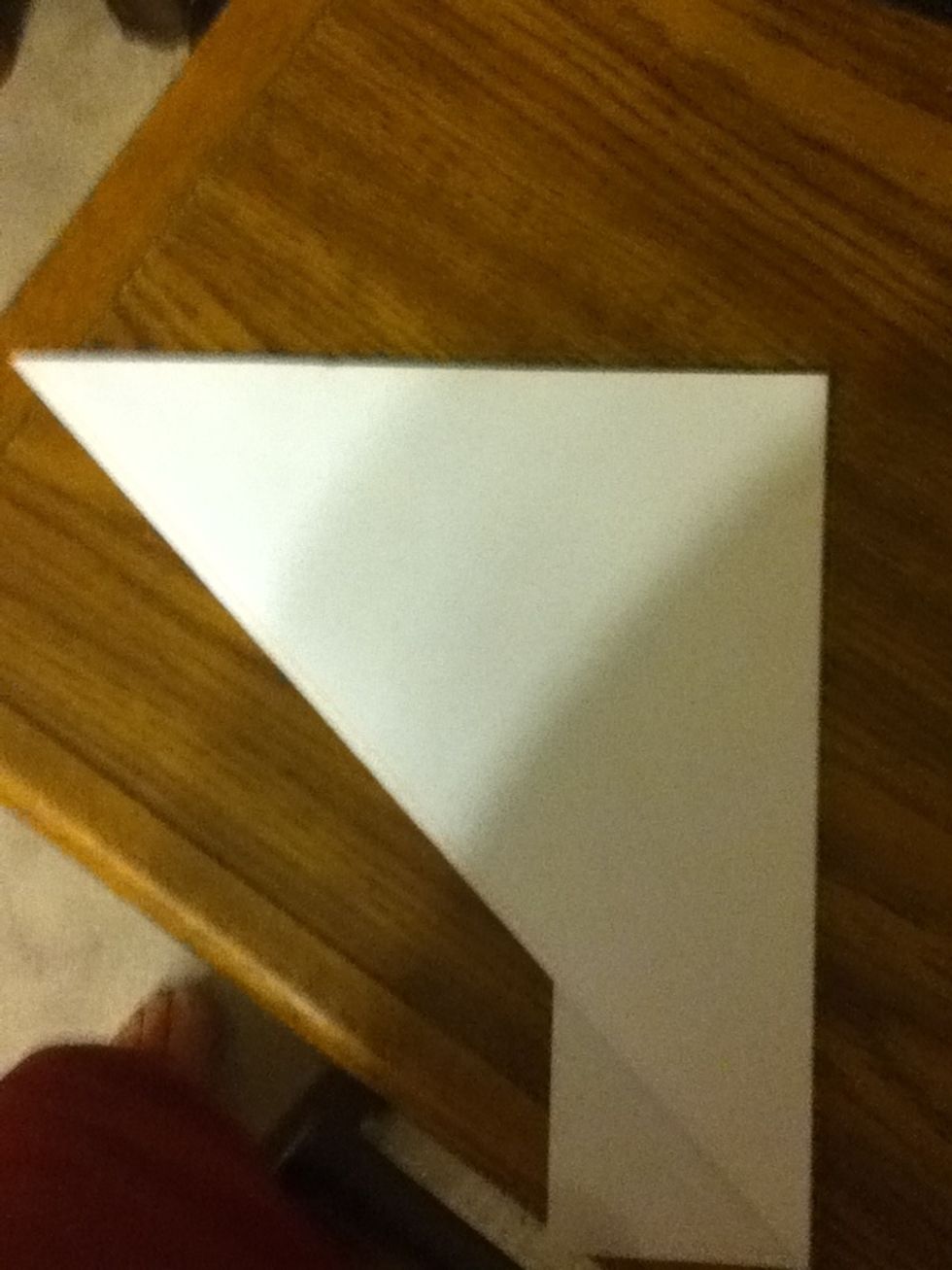 Then file the piece that sticks out back.