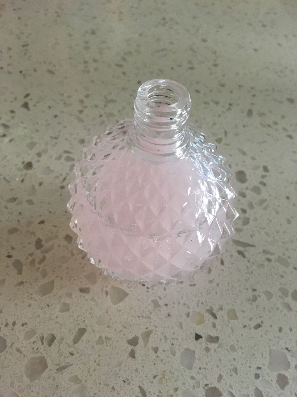 then fill the mix into the perfume bottle