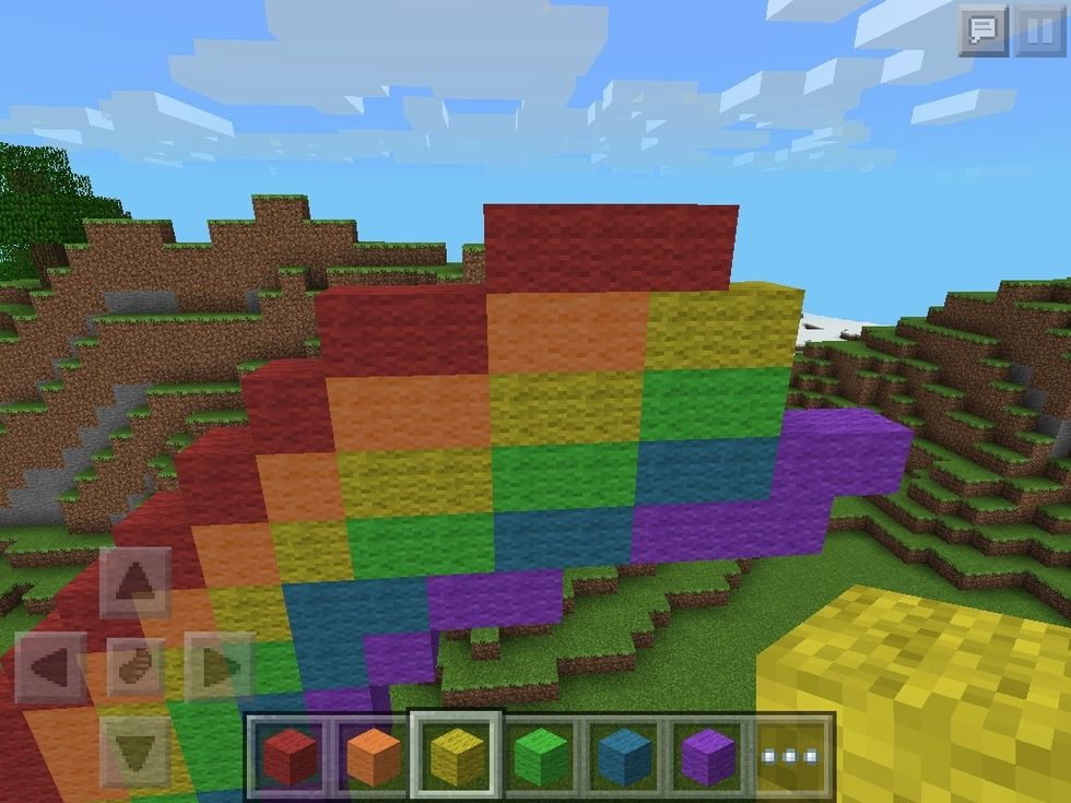 THEN FILL THE TOP IN LIKE THIS