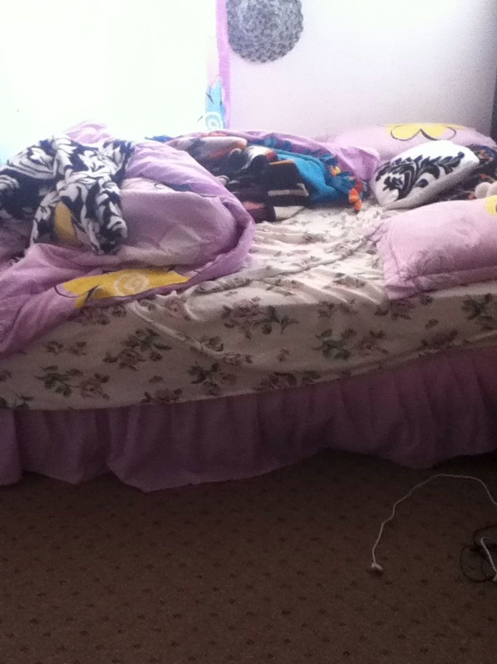 Then fix your bed (before)