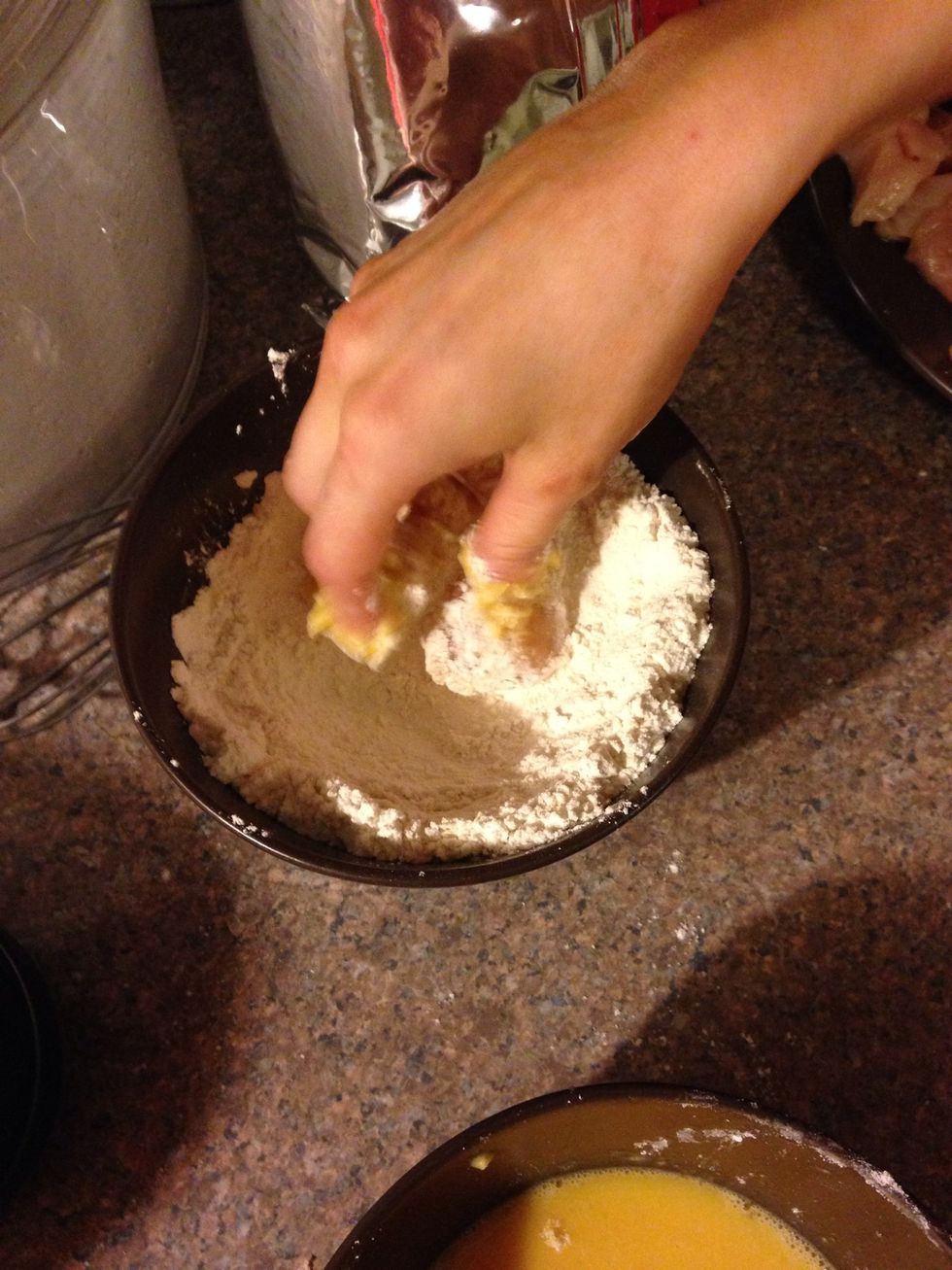 Then flour