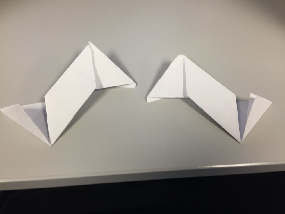 Then fold again