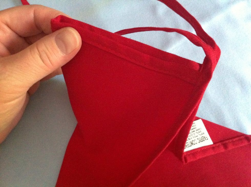 Then, fold in half.