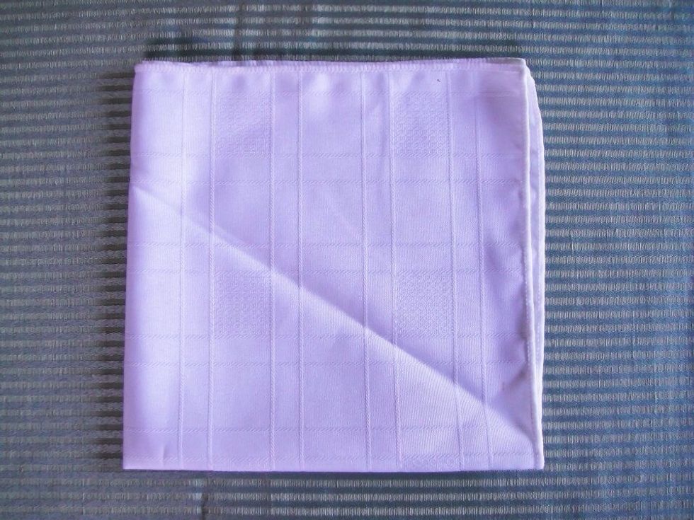 Then fold it in half one more time