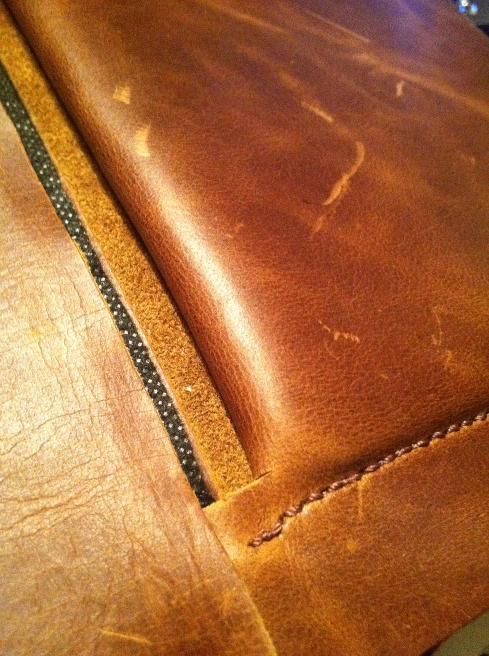 Then fold it under an see how it fits.