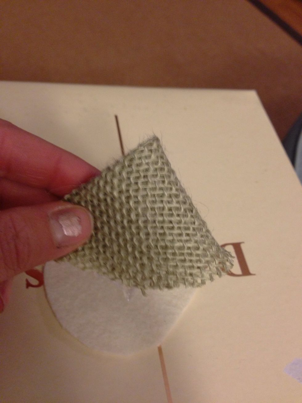 Then fold that half in half again.