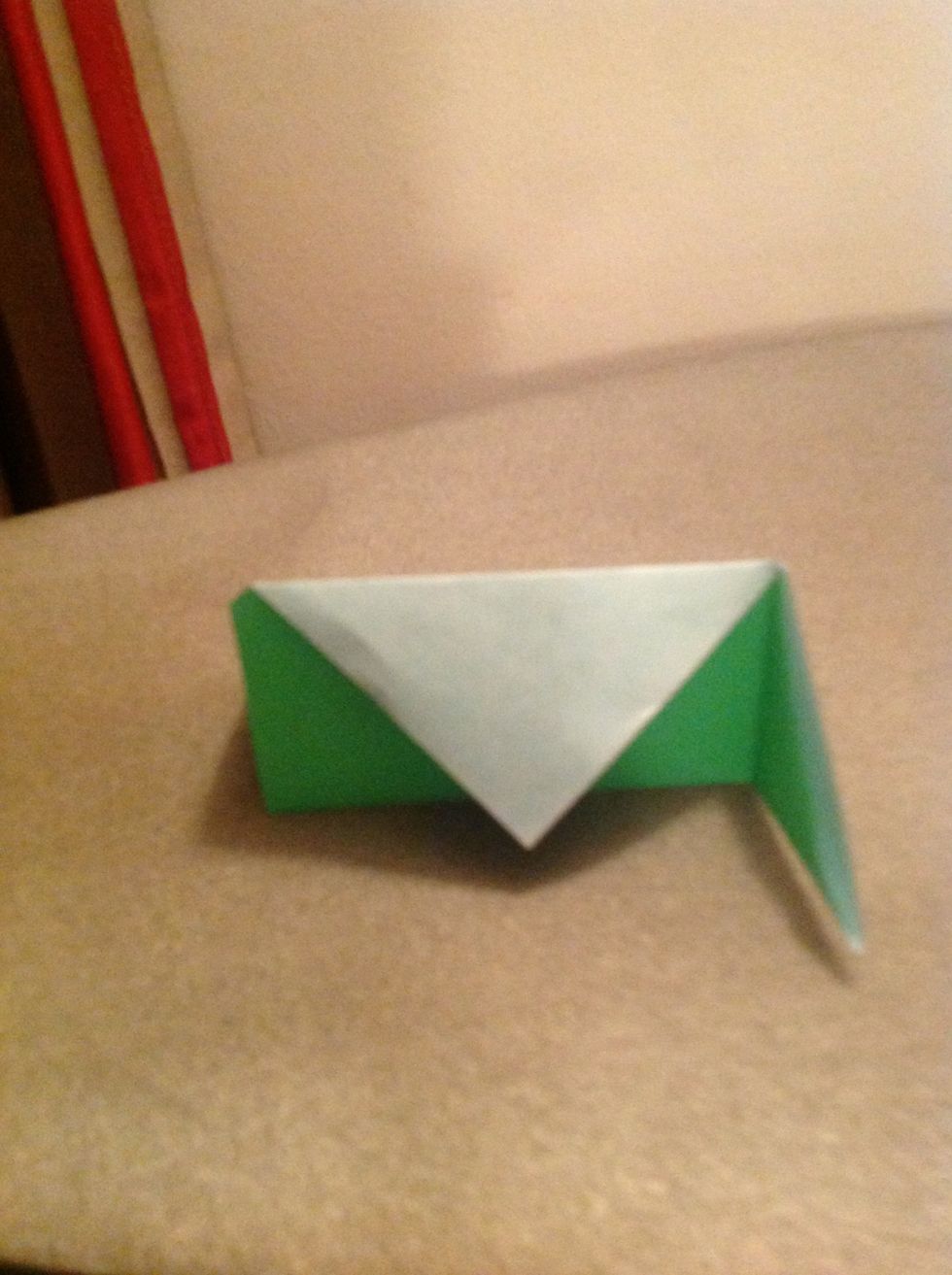 Then fold the other side the same way something like this