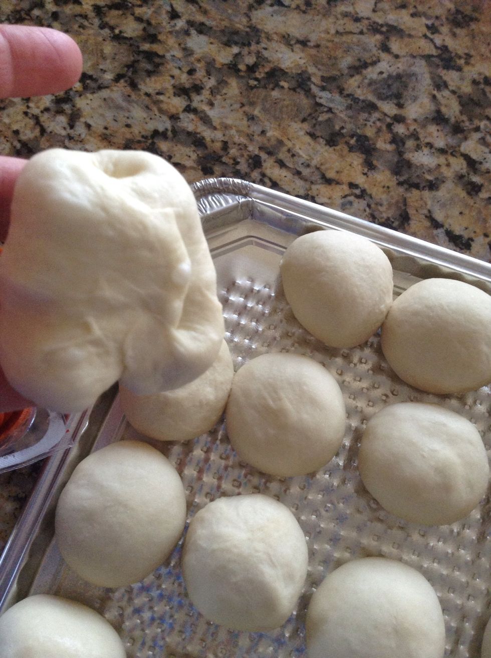 Then fold up remaining ends to close up roll