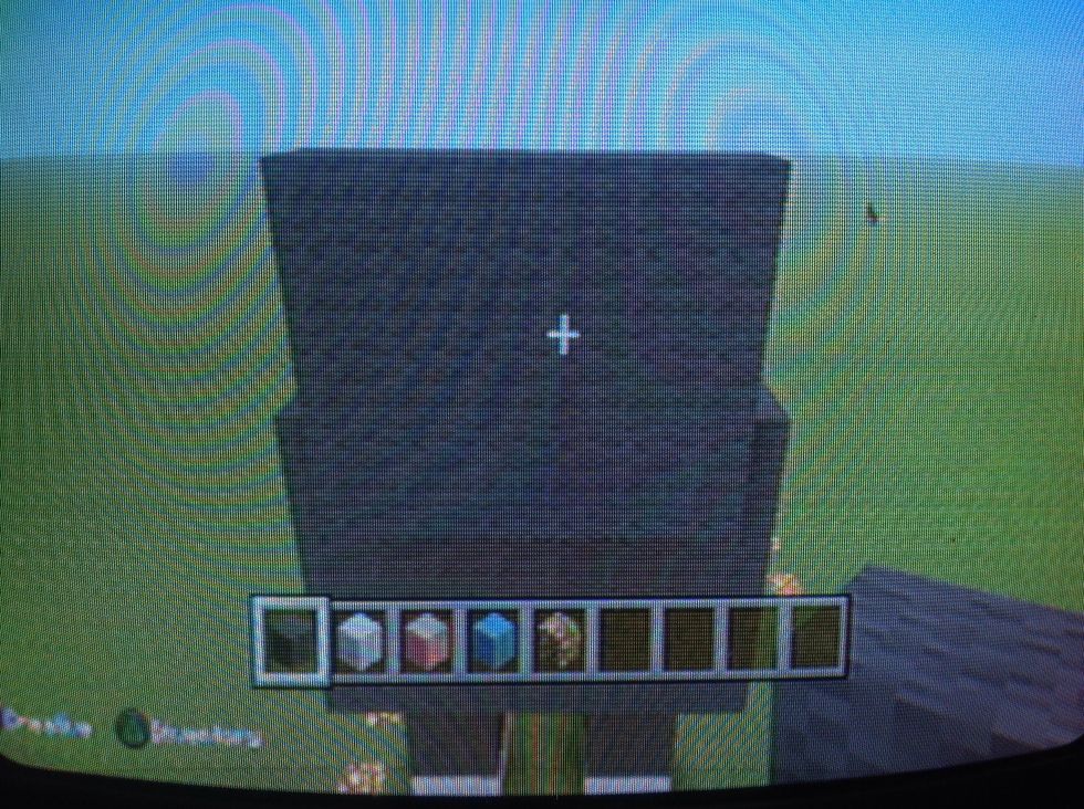 Then for the make a square shape head. But big enough for a mouth and eyes .