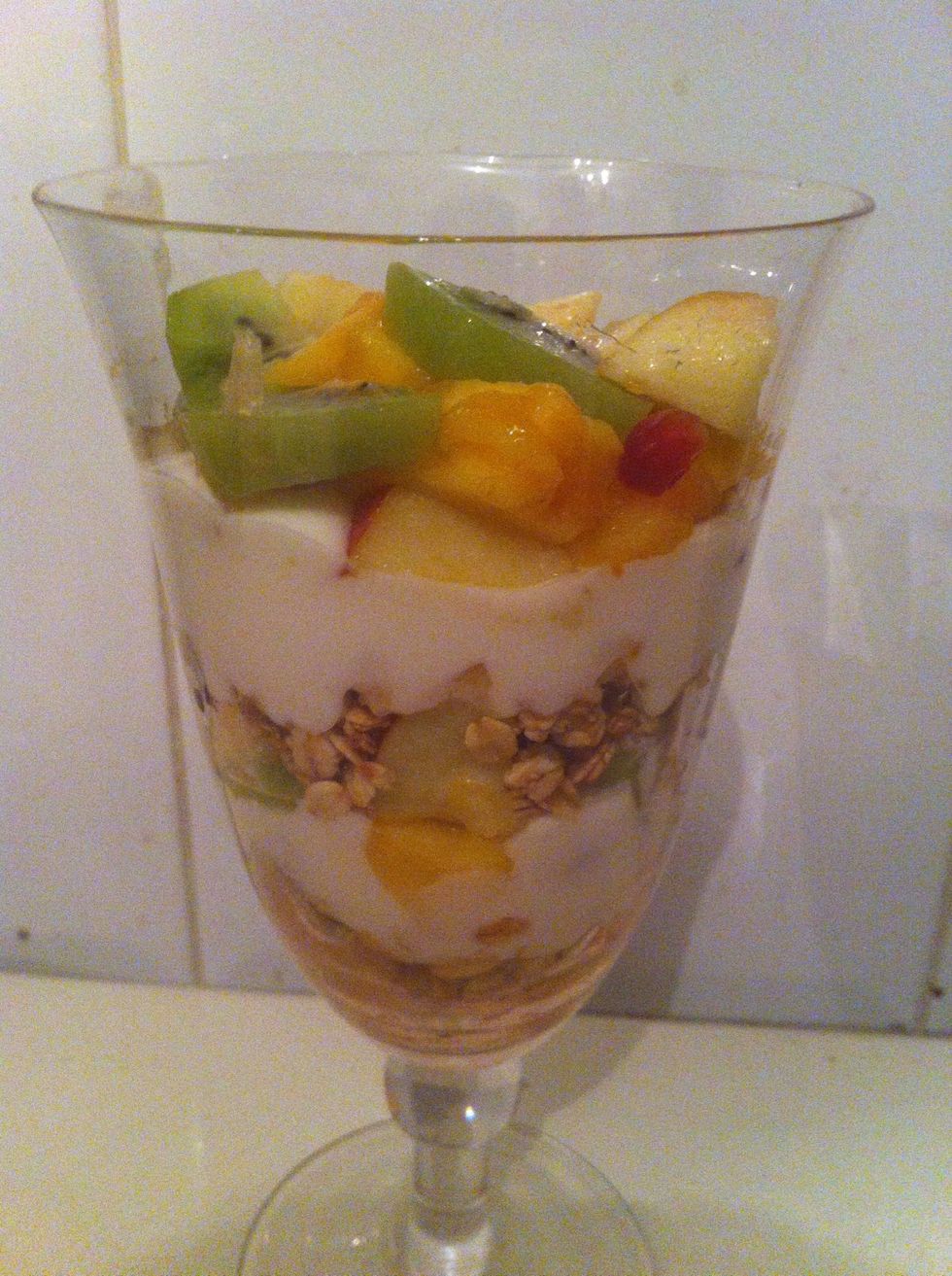 Then fruits.