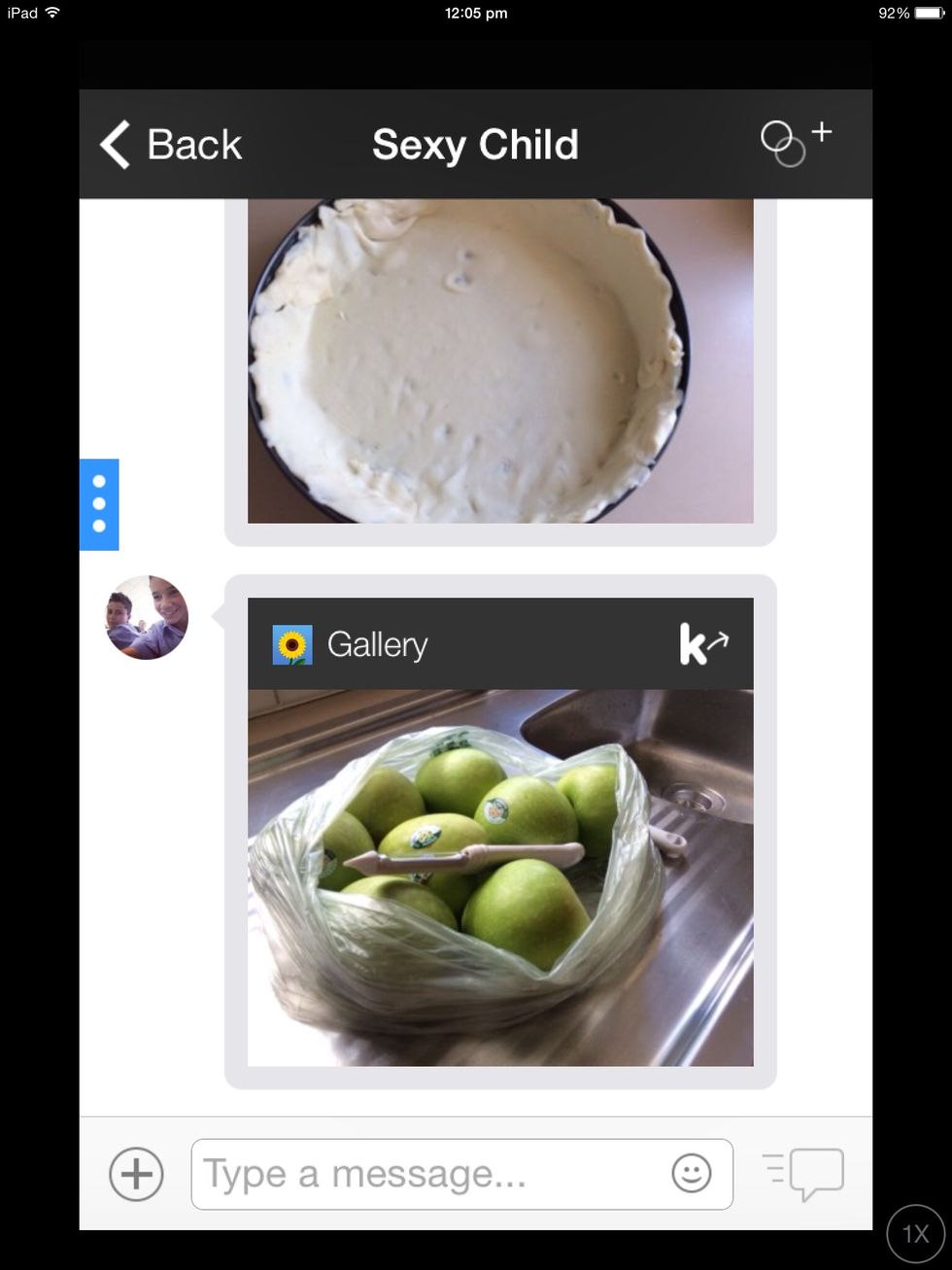 Then get 6-10 apples