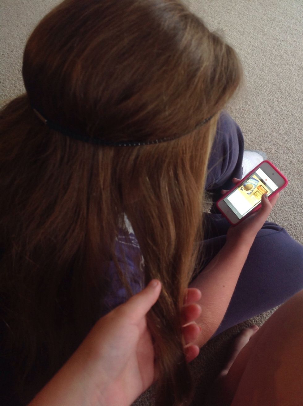 Then get a section and you just kinda tuck it in VIDEO\ud83d\udc49\ud83d\udc49\ud83d\udc49