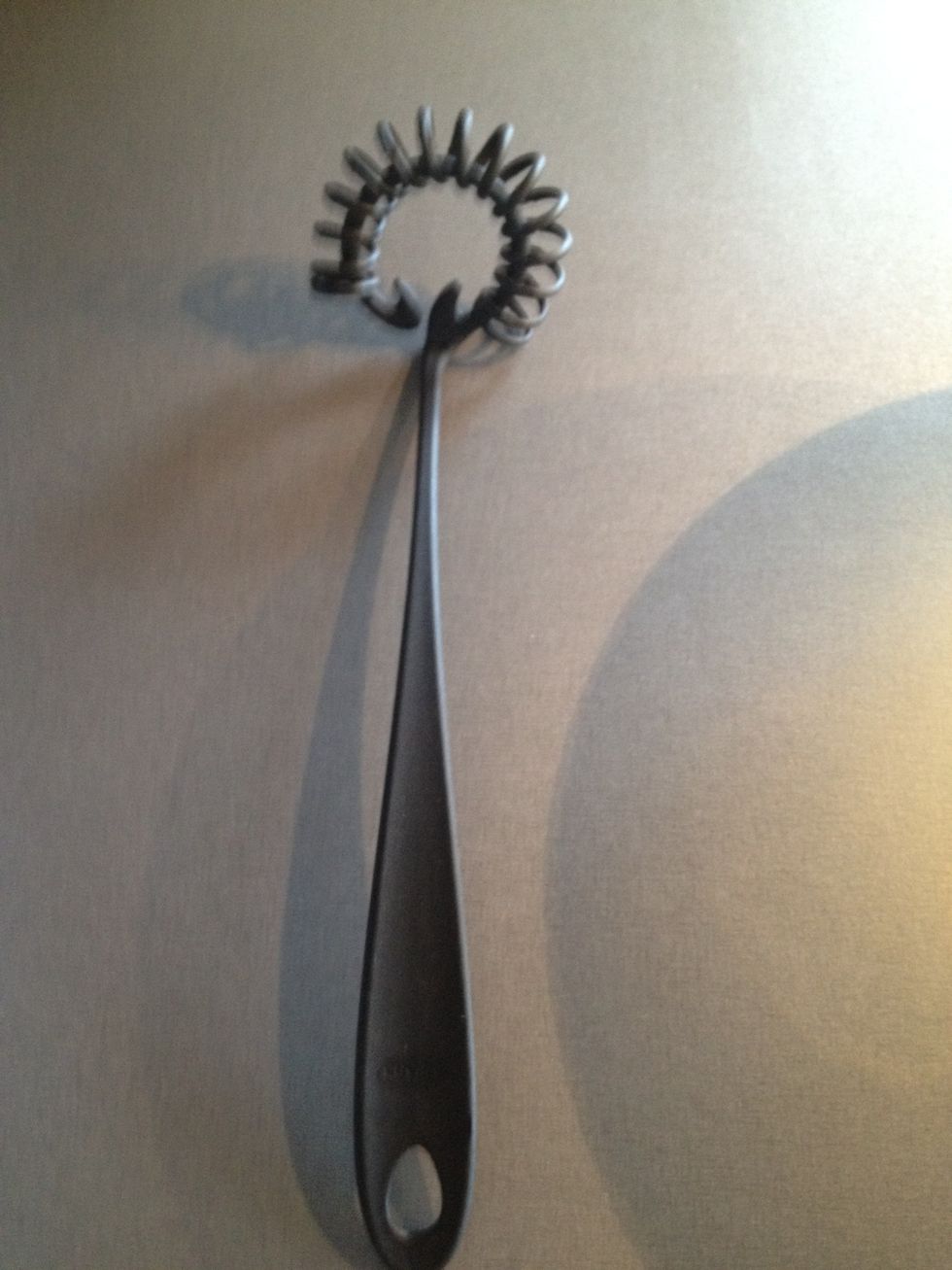 Then get a wisk