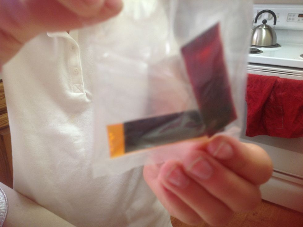 Then get any food coloring out....