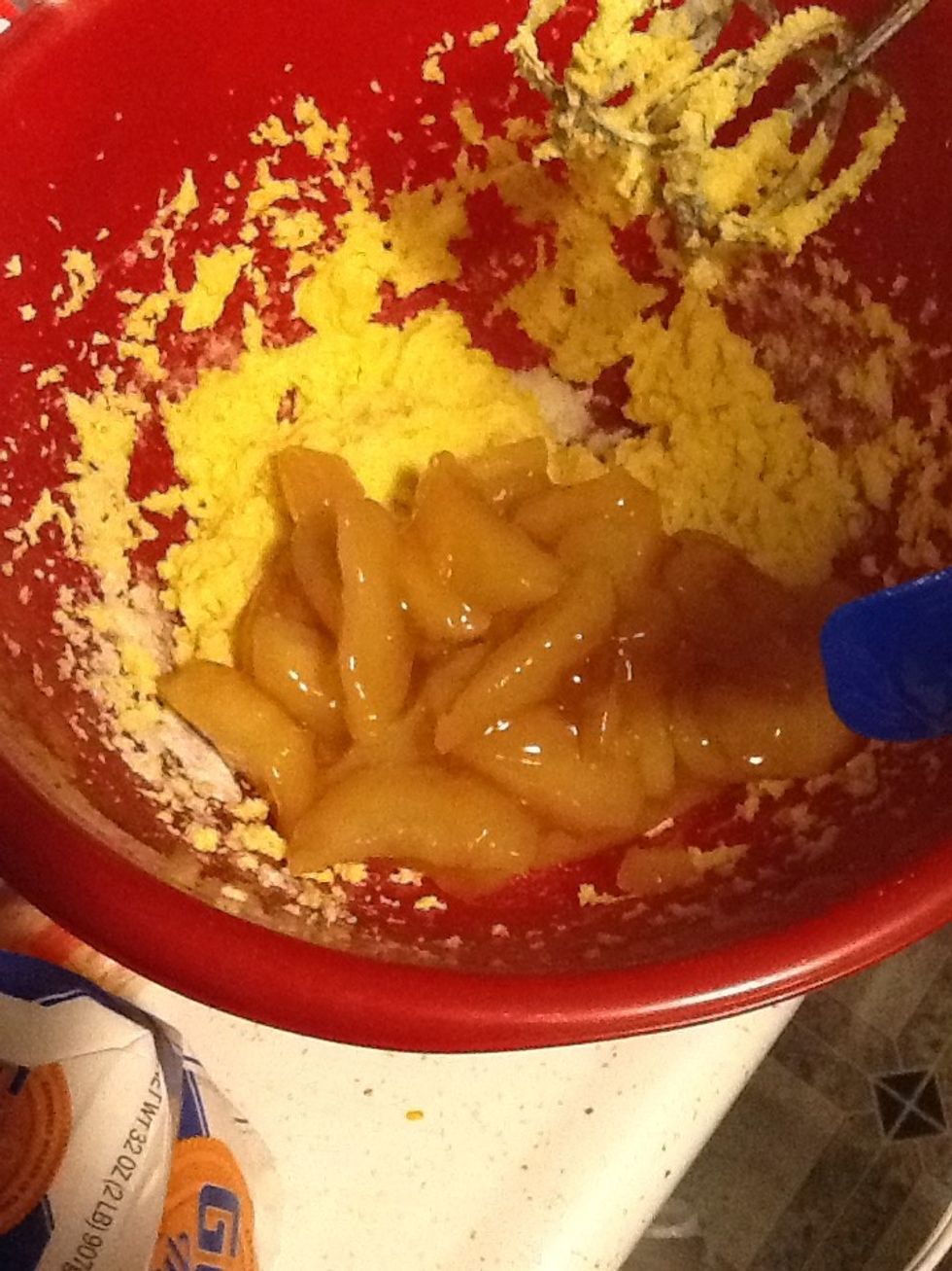 Then get Apple pie filling and put them in