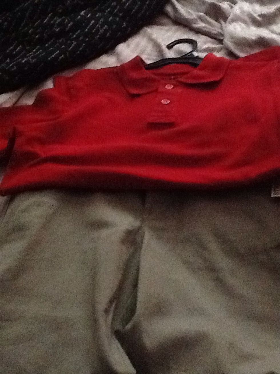 Then get dressed