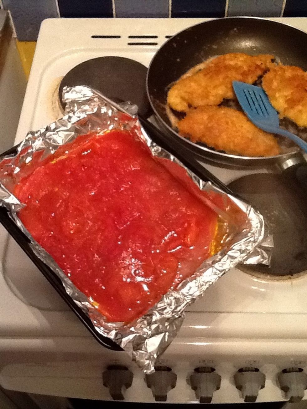 Then get out the tomatoes, they should be like a thick rich ( but very healthy!) sauce now.
