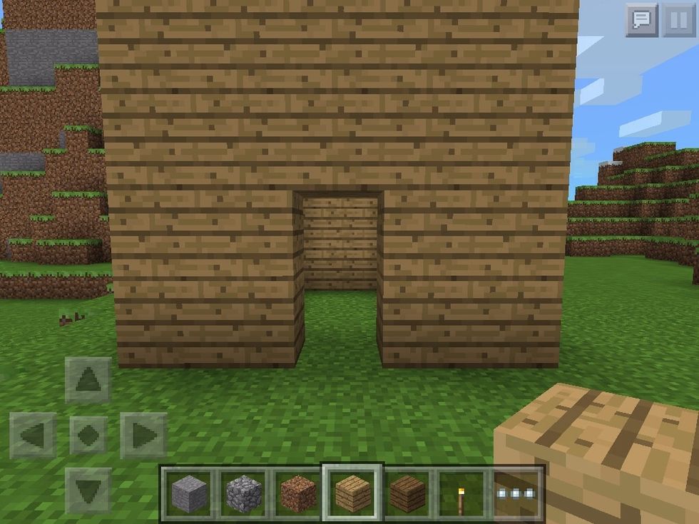 THEN GET RID OF 2 BLOCKS FOR THE ENTRANCE WAY