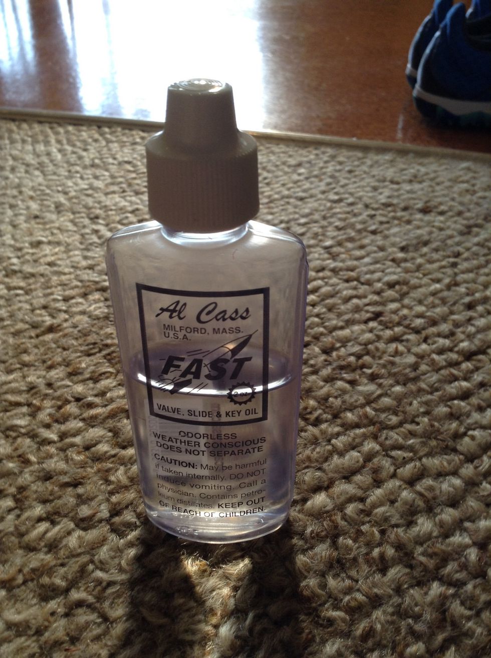 Then get your valve oil out
