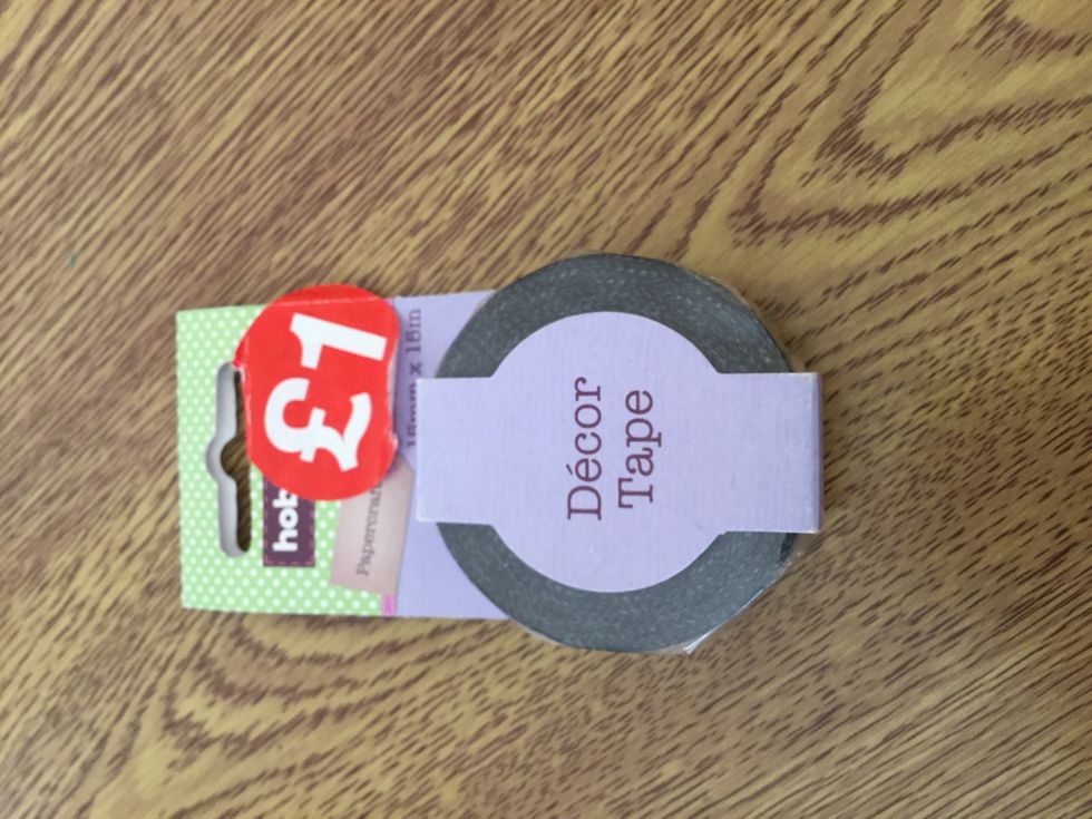 Then get your washi tape