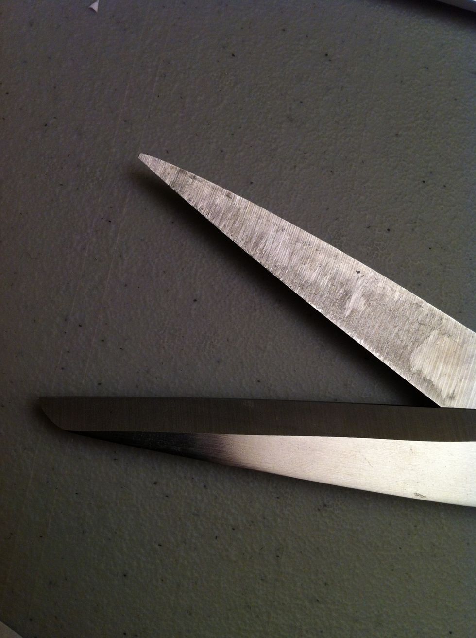 Then go clean your sticky scissors with a little rubbing alcohol.