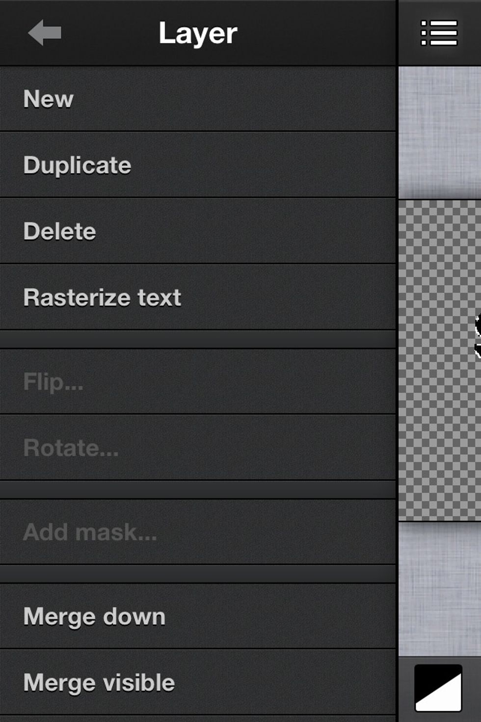 Then go to the Layer menu and select "Rasterize Text".