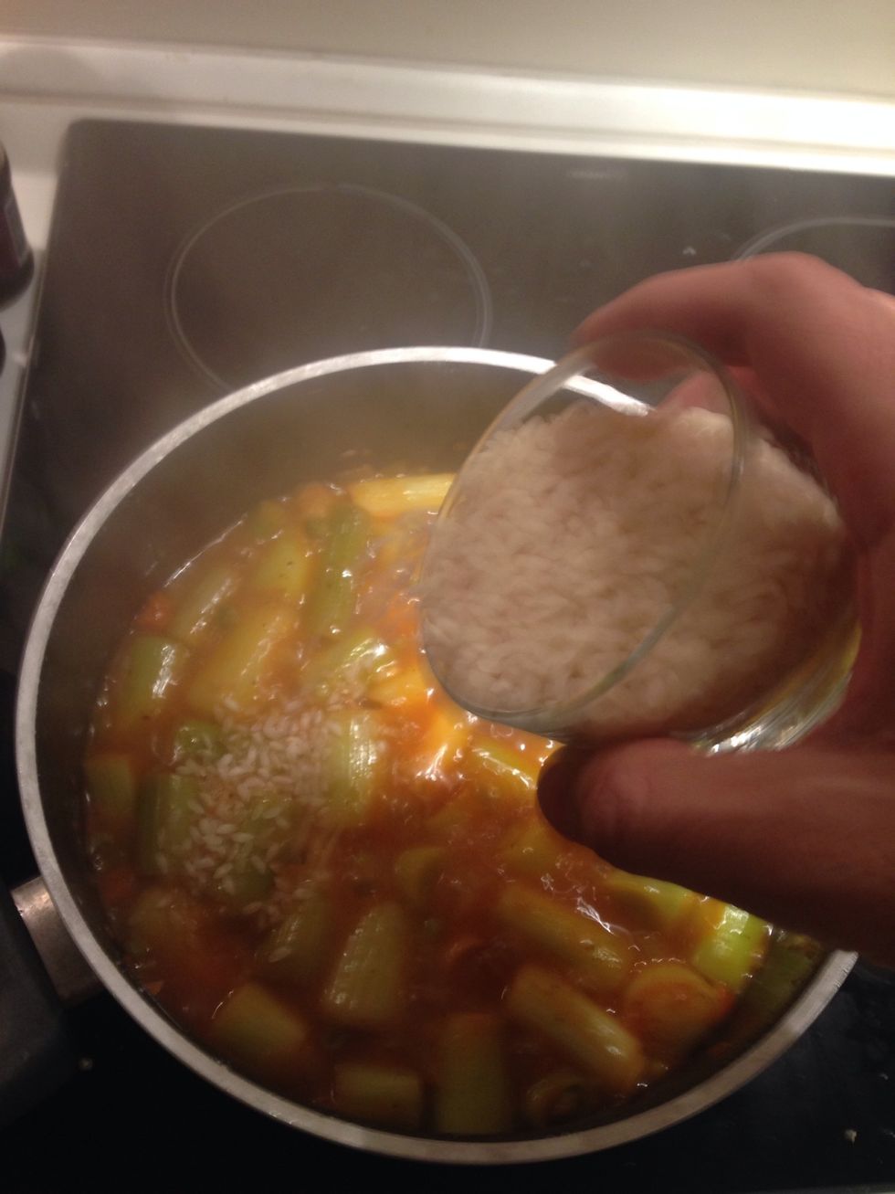 Then half cup of basmati rice in\u263a\ufe0f