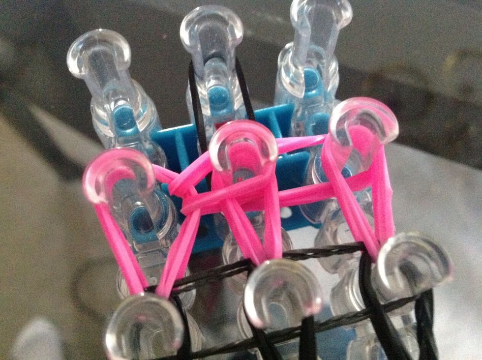 Then hook the top over like this