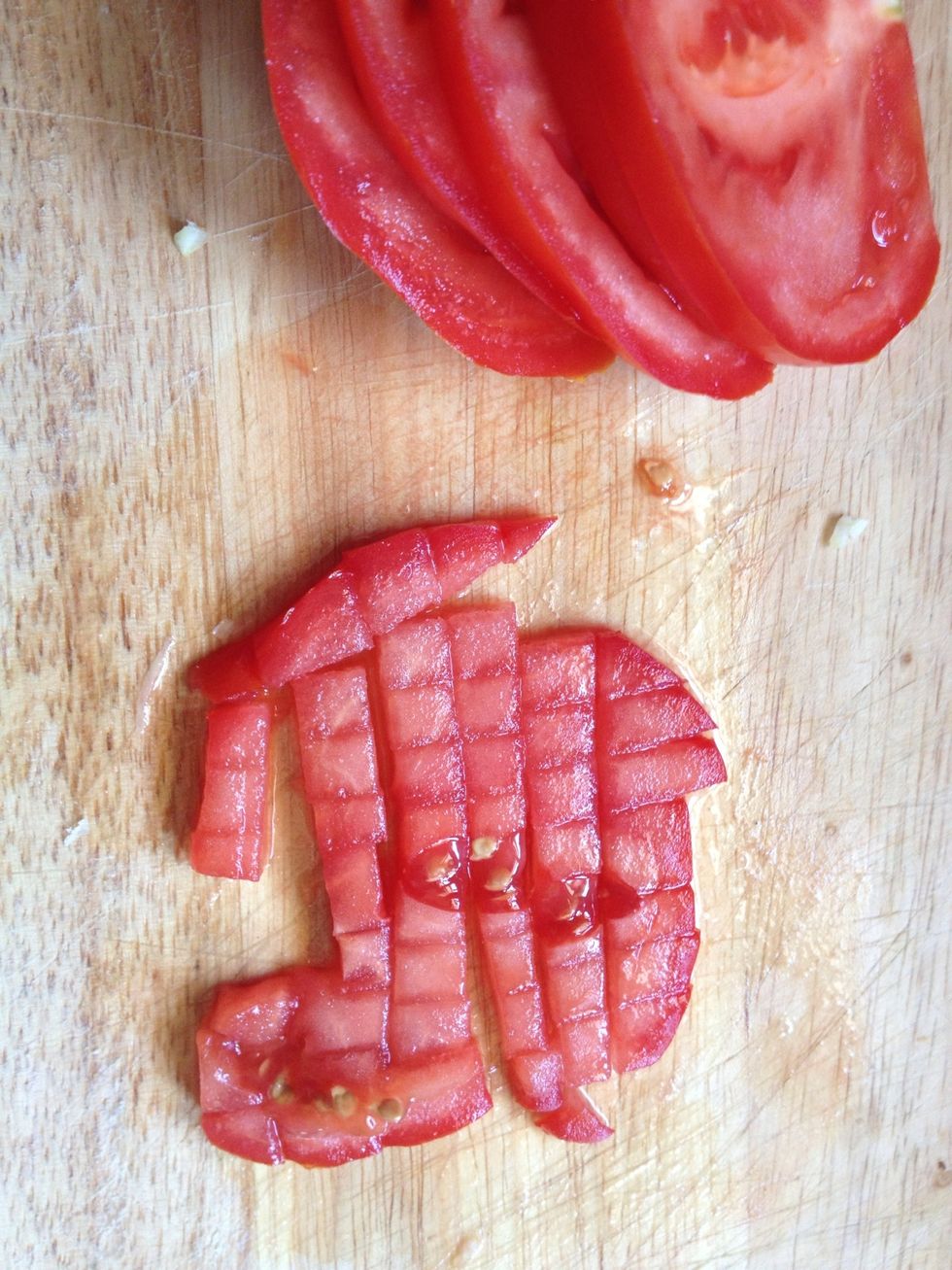 Then horizontally to get the perfect size and shape