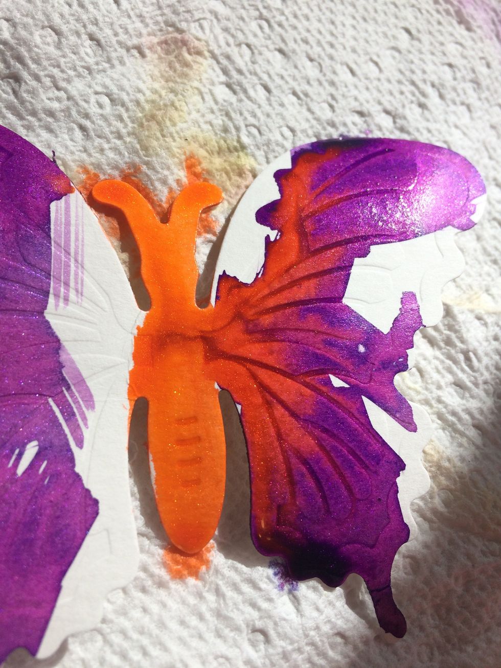 Then I added a little bit of Radiance minx.