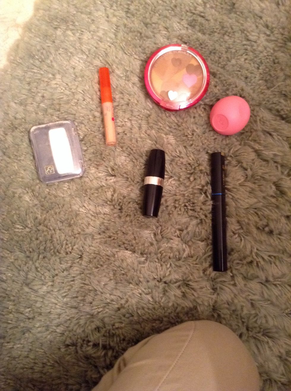 Then, I do my makeup!!