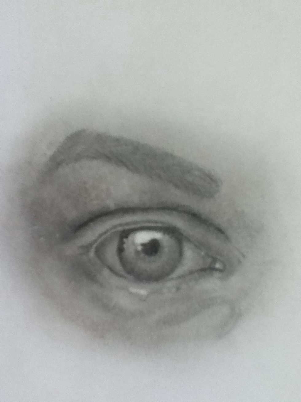 Then I filled it back in.