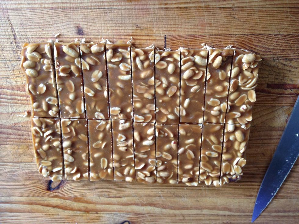 Then into bar shapes