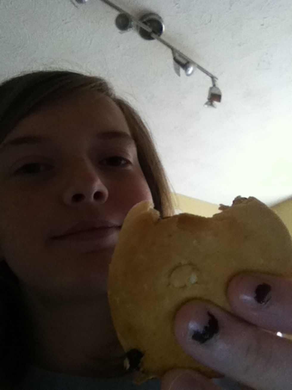 Then it's time to eat!! Nom nom nom :3