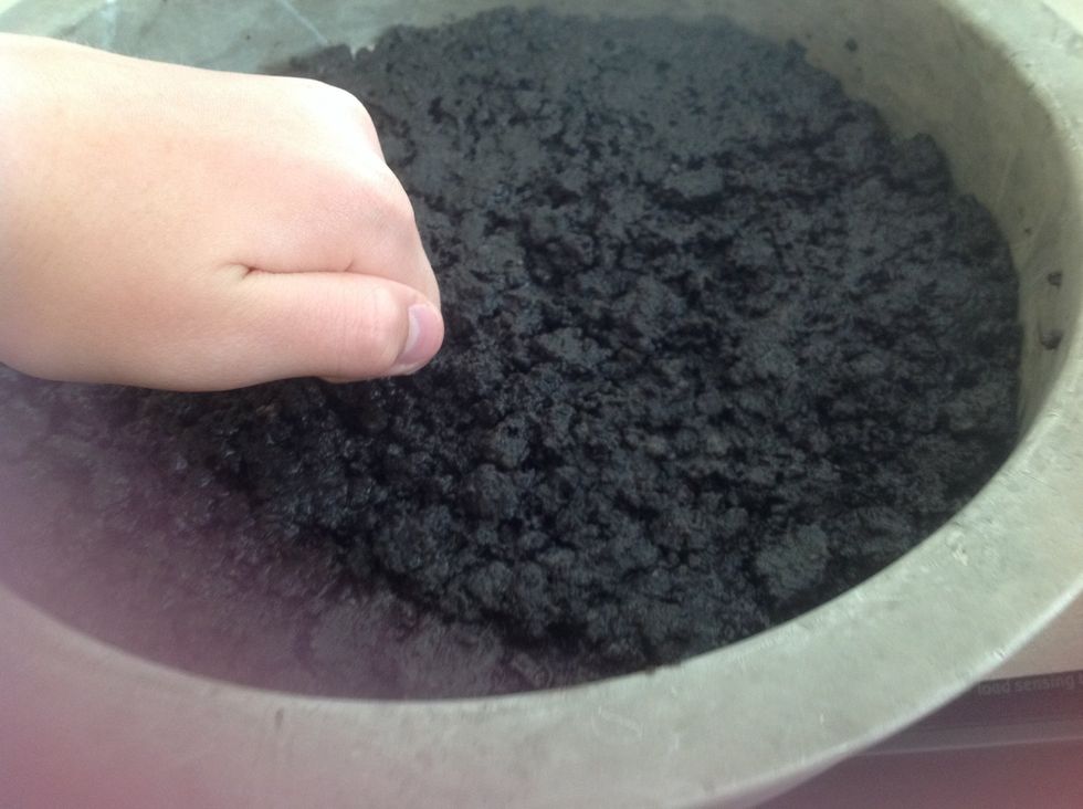 Then it should be VERY hard. Hard as a ROCK