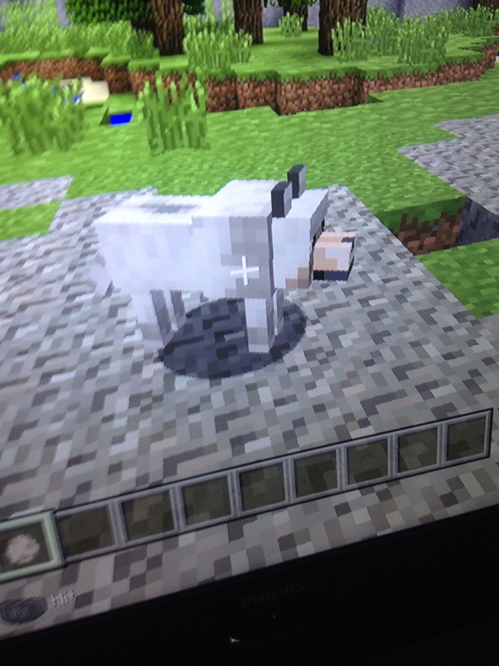 Then it spawns a cute wolf