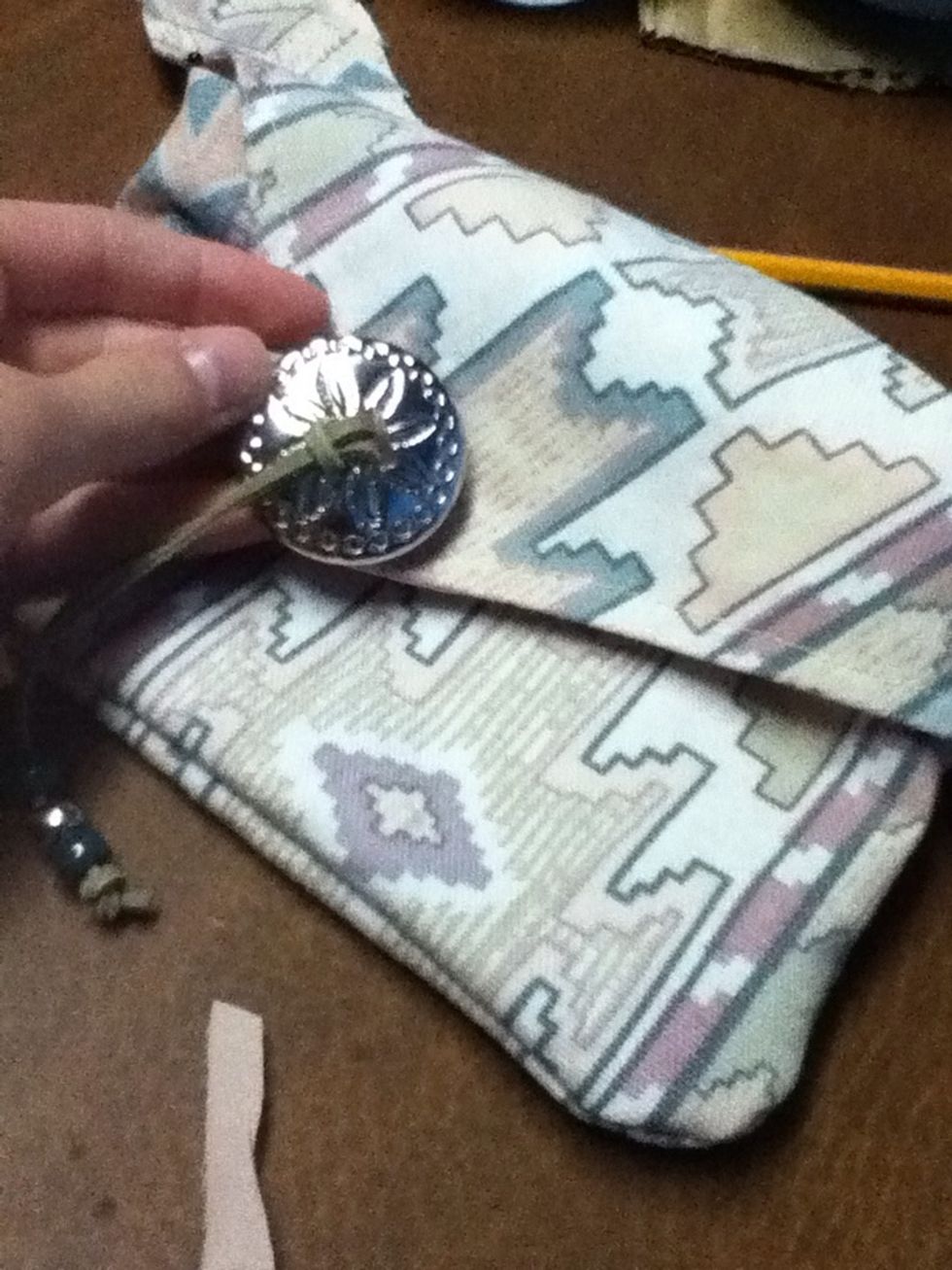 Then it was simply a matter of adding the embellishments! I finished that off in no time and....