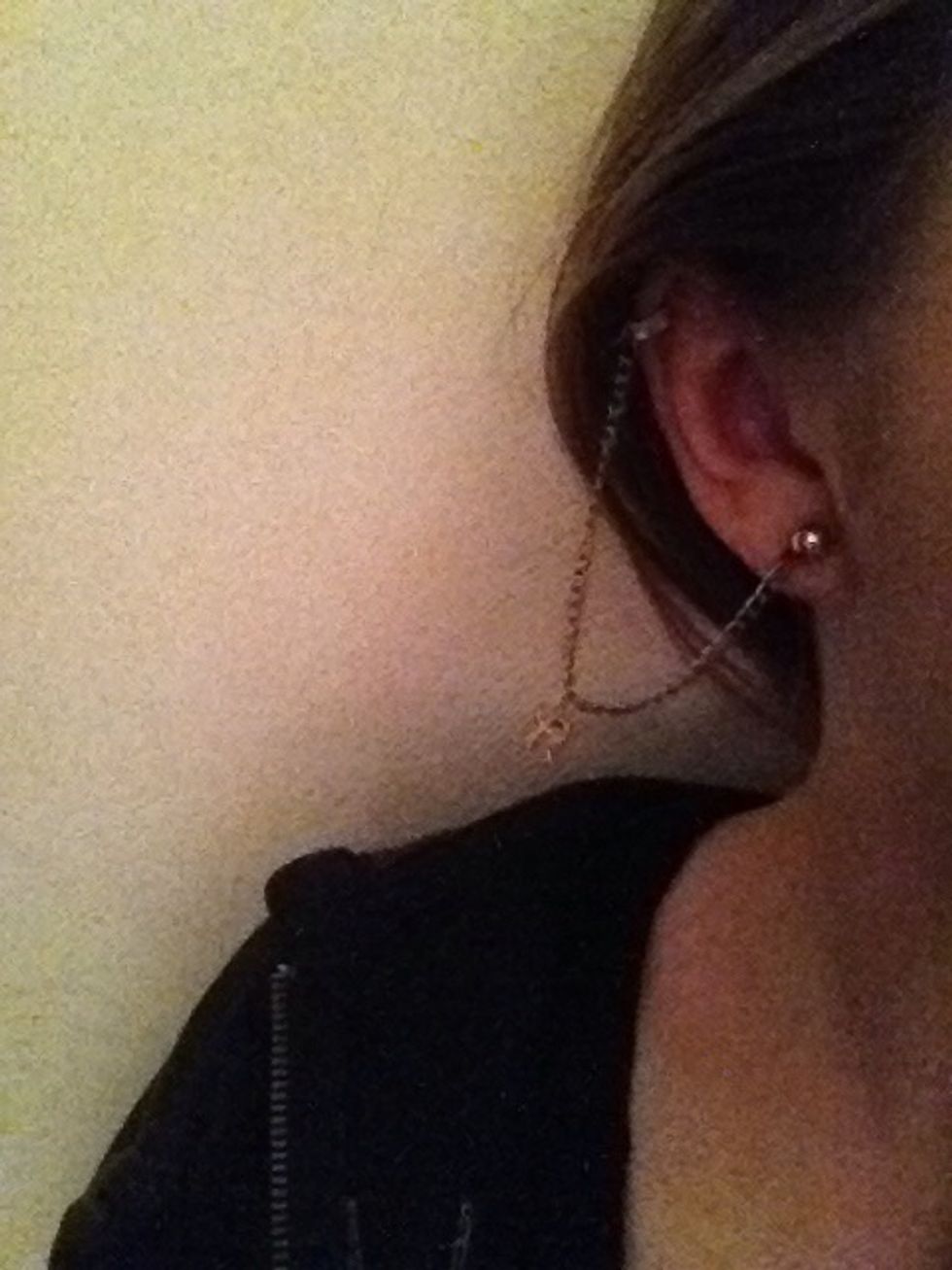 Then it was too long on the bottom one