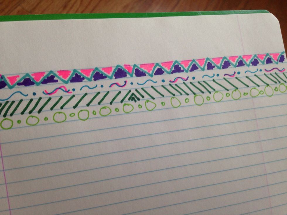 Then just keep adding designs