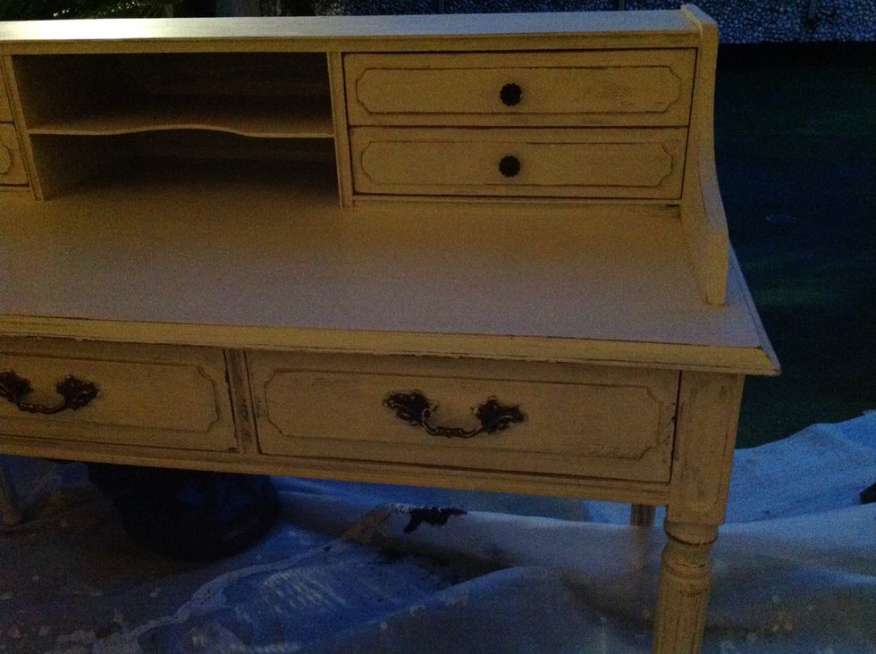 Then just use the softer or try with different sand papers it may look like this I will try to add some alcohol tint to see how it works or you can leave it Like this.