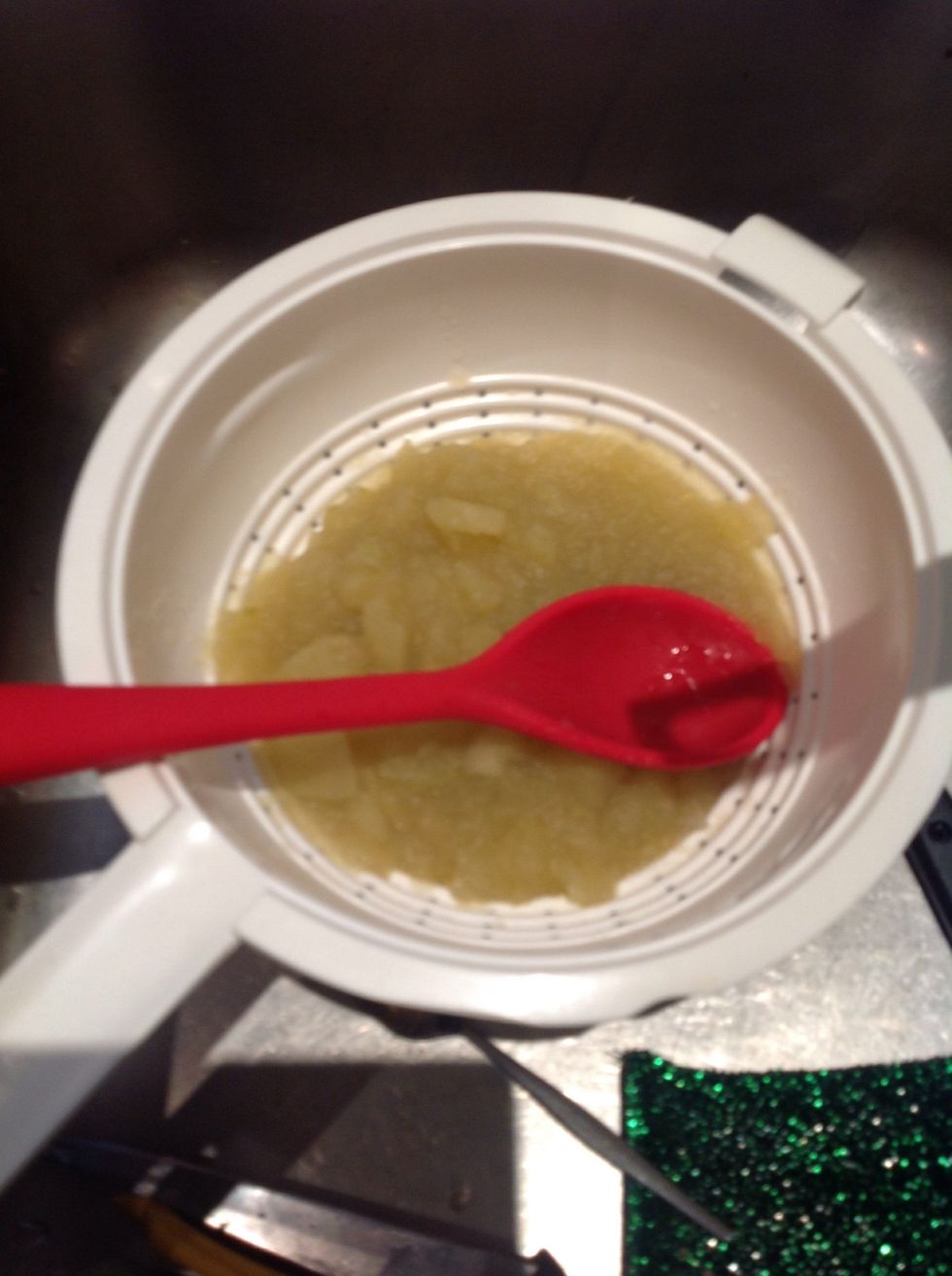 Then let is cook on the stove for about 10 min on high then on low for 5 min with brown sugar