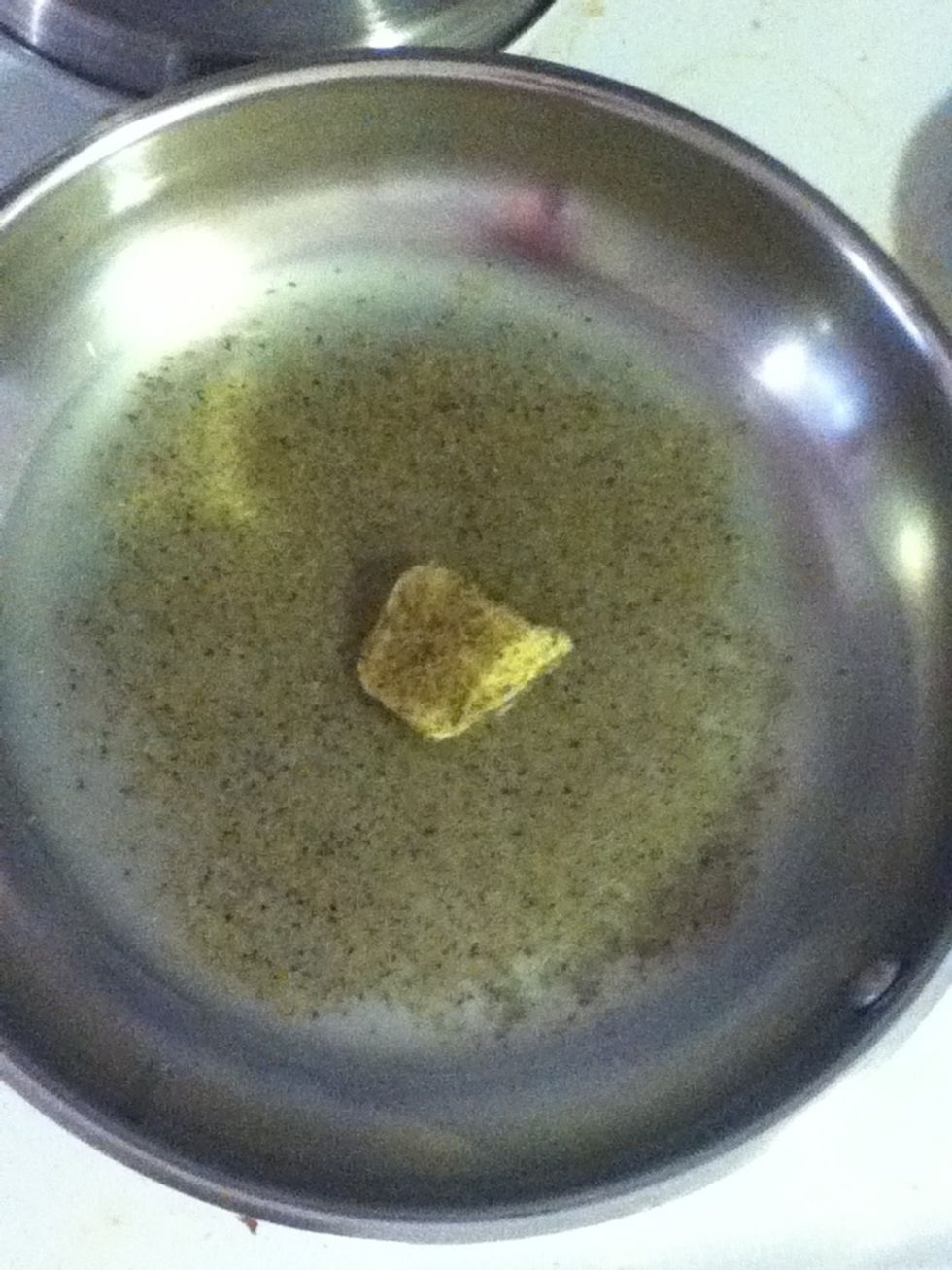 Then lots and lots and lots of fresh ground pepper.