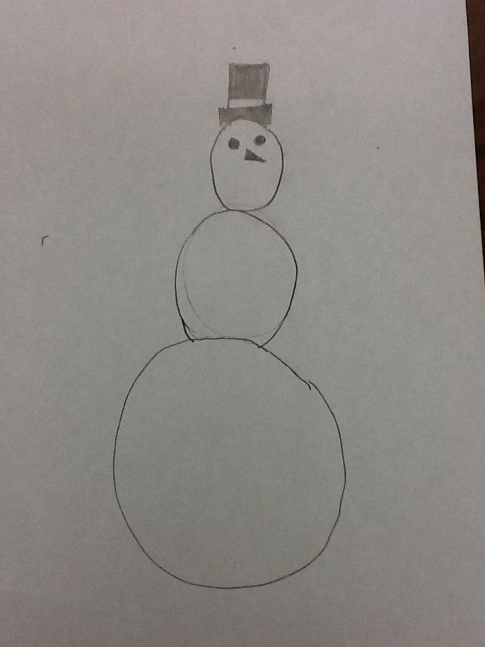 Then make a carrot nose