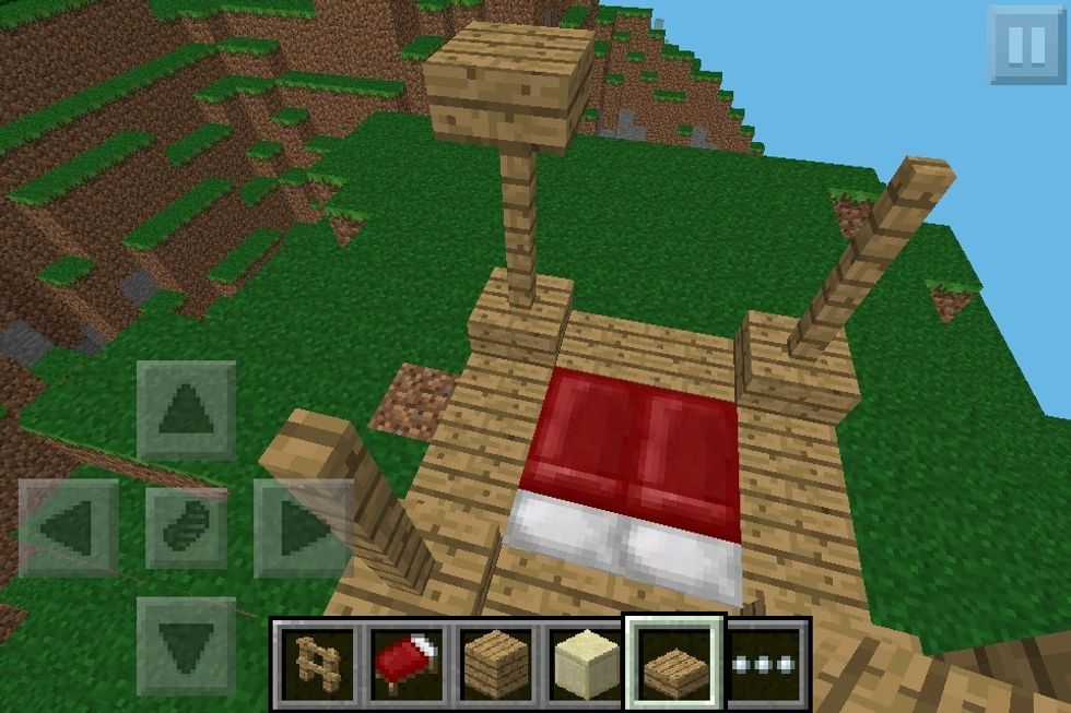 Then make a roof
