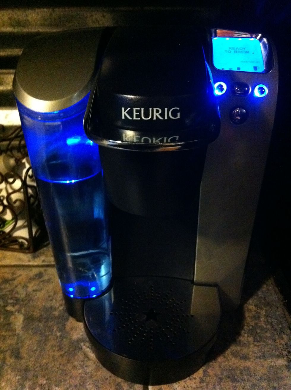 Then make sure you have pre-purchased a $200 Keurig coffee machine. This is important to making this easy.