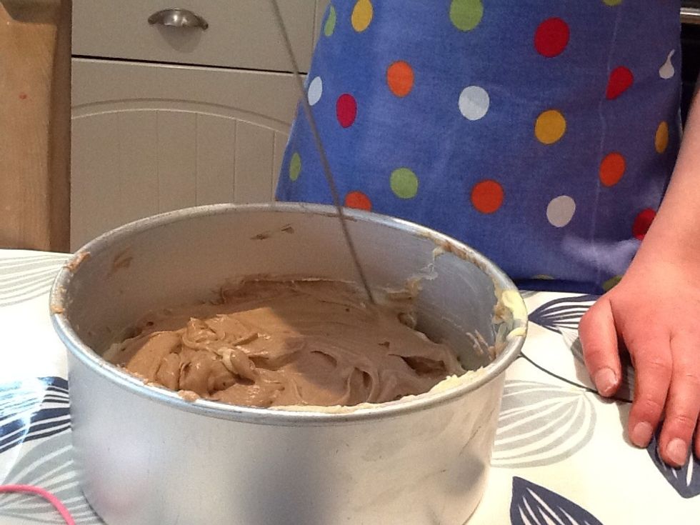 Then make the swirls with a squar