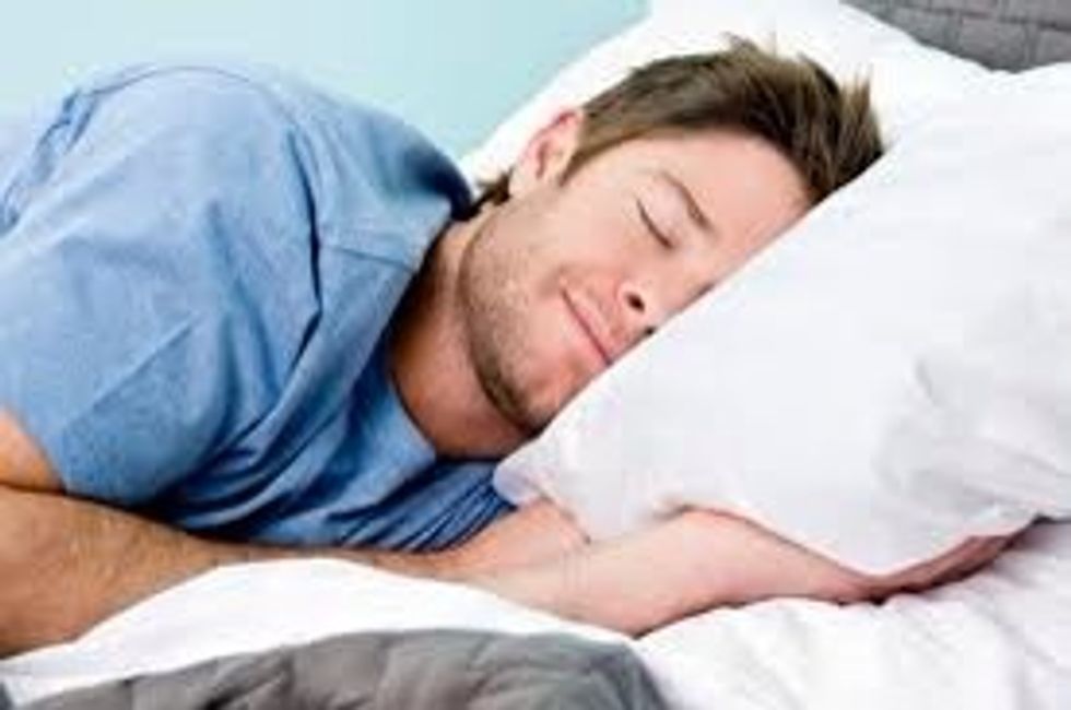 Then makes shore you get lots of sleep.