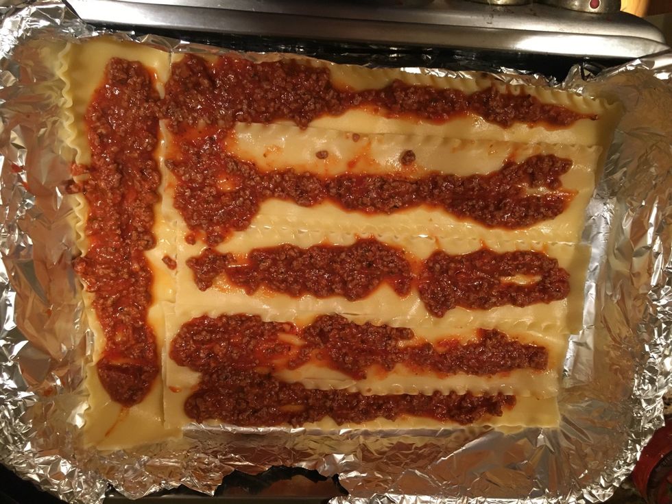 Then meat...
