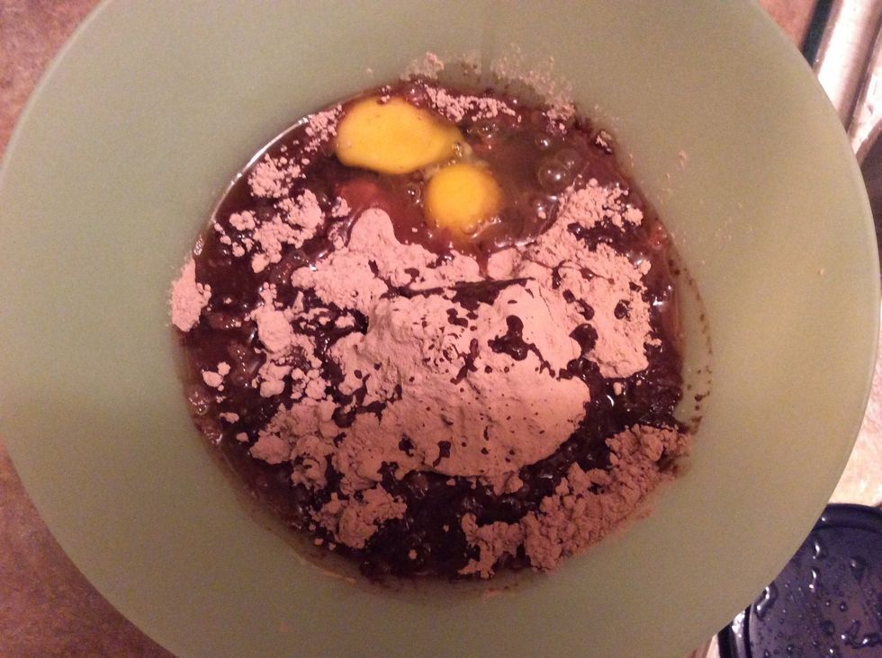 Then mix it all together.